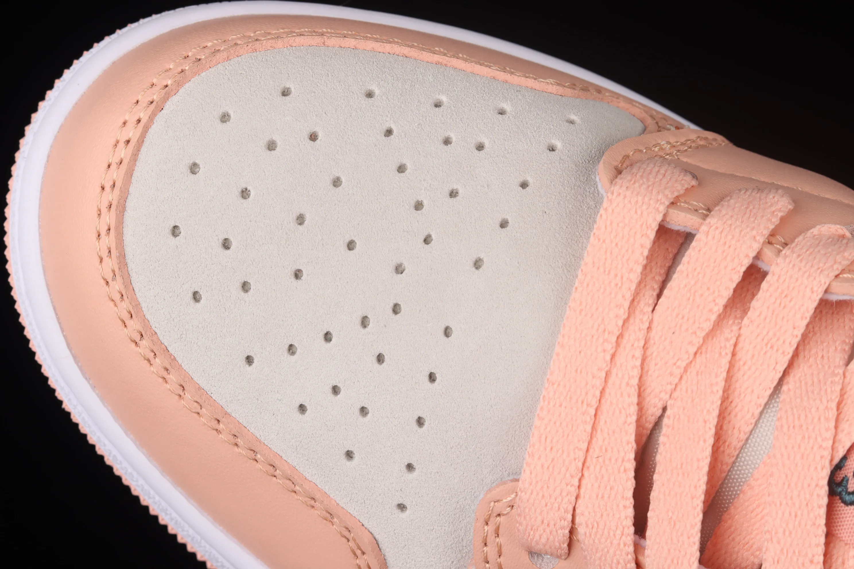 All categories Air Jordan Jordan series basketball shoes Air Jordan 1 Low Air Jordan 1 Low AJ1 Joe 1 pink and green low-top cultural sneakers DC0774-800